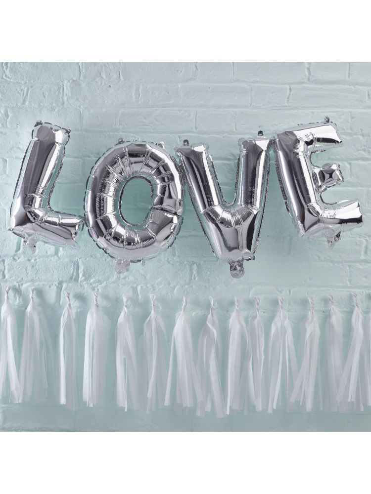 Ginger Ray PM-248 Pick & Mix Love Ballon main product photo