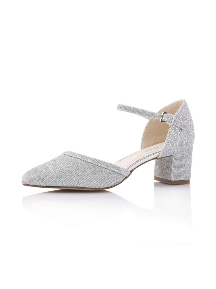 Rainbow Club Paisly Zilver Metallic Bruidsschoenen main product photo