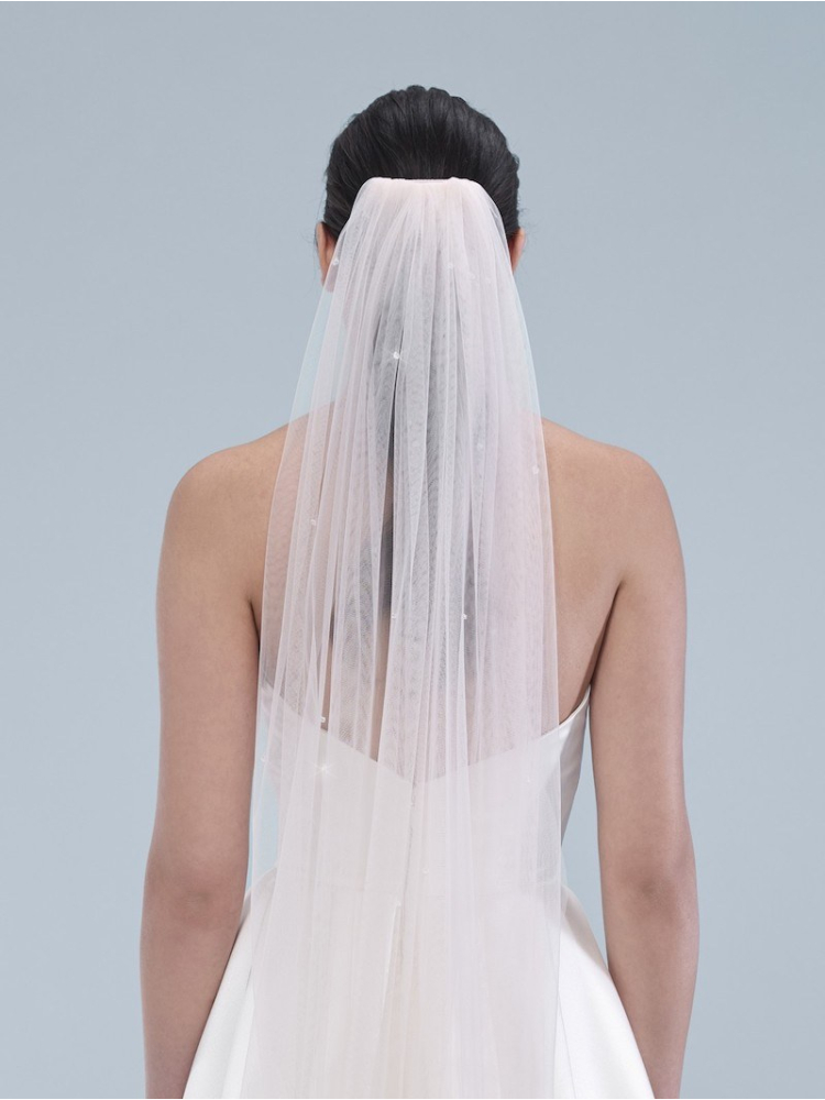 Poirier S46-120-1-Blush Sluier - 120 cm main product photo