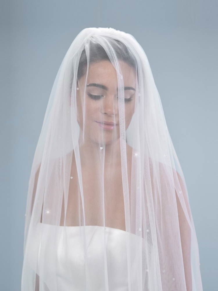 Poirier S46-300-1-Ivoor Sluier - 300 cm main product photo