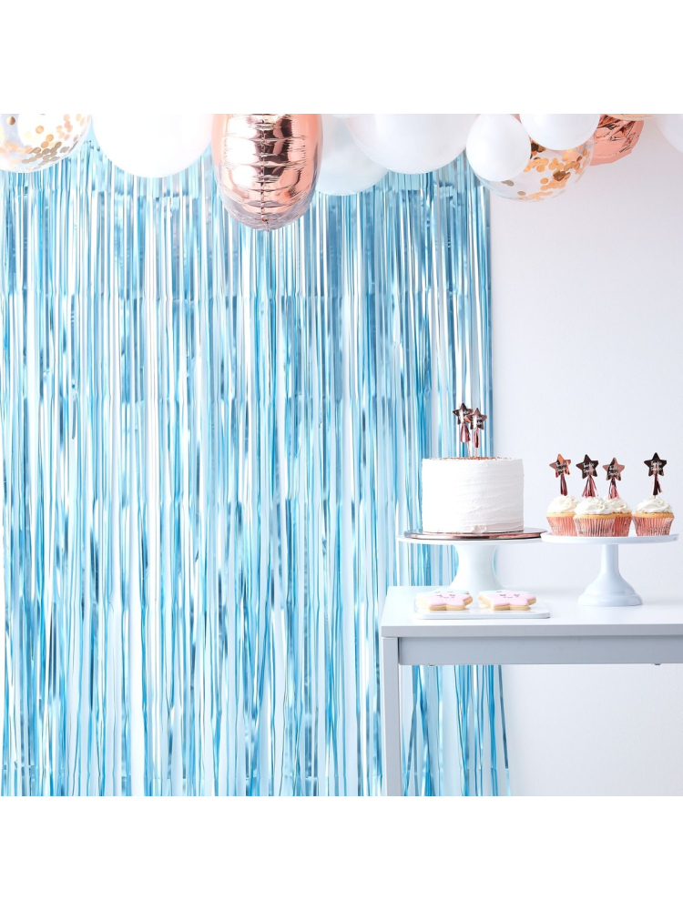 Ginger Ray TW-805 Twinkle Twinkle Blauw Feestgordijn main product photo