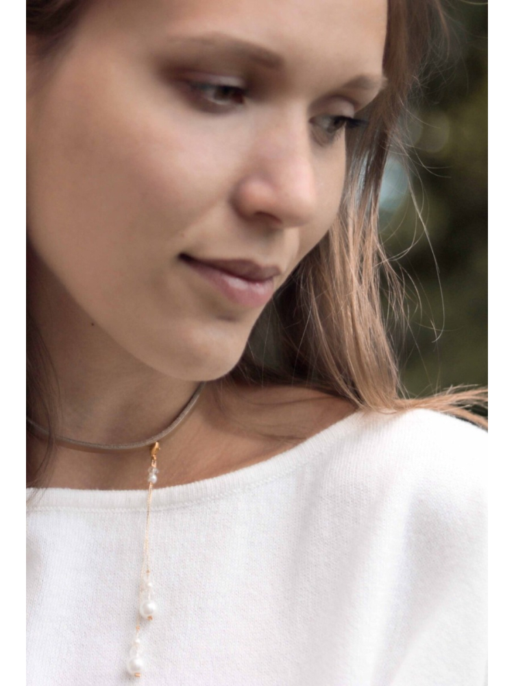 Forever & Eva K101 Leren Choker main product photo