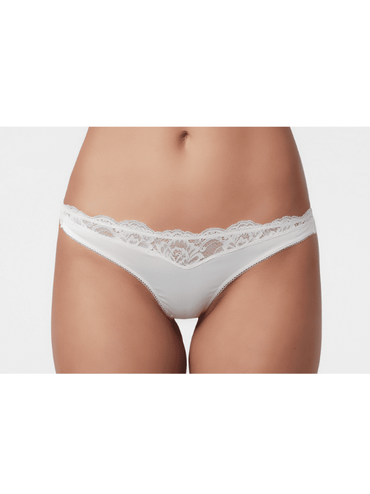 Poirier 15-910 String Ivory Kant Satijn main product photo