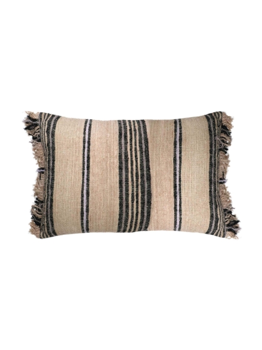 Pomax - RAIA - Kussen - Katoen - L 60 x B 40 cm - Beige main product photo