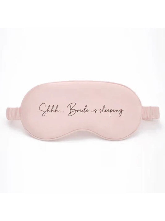 Slaapmasker voor de bruid "Shhh... Bride is sleeping" main product photo