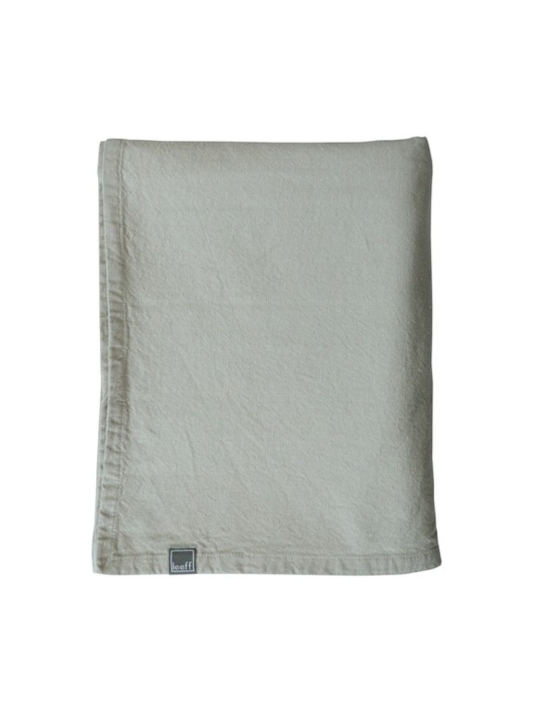 Leeff 18223 Tafelkleed Tobias Lichtgrijs main product photo
