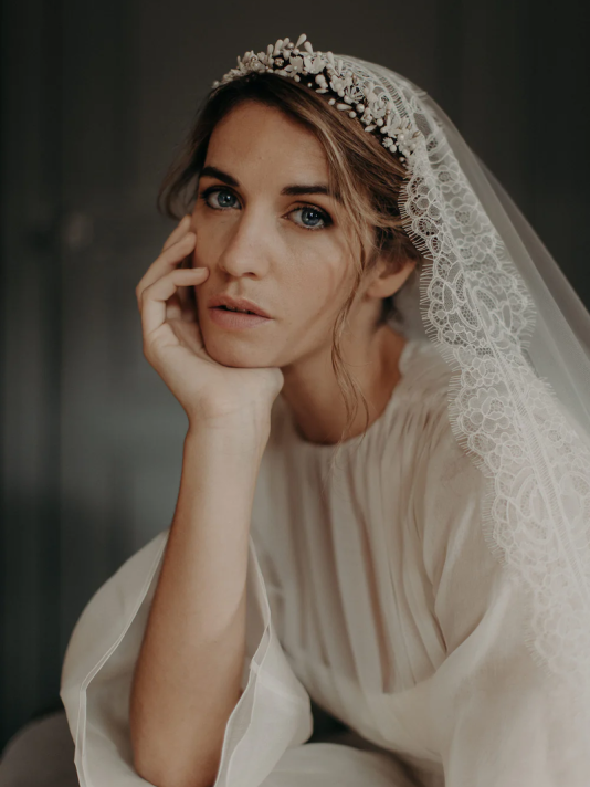 Lizeron Clementine Tiara Wit main product photo