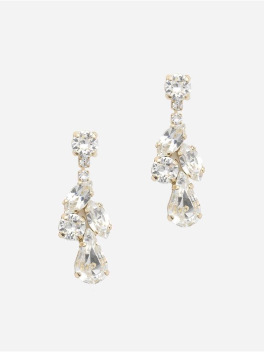 Abrazi Zoe Swarovski Oorbellen Goud main product photo