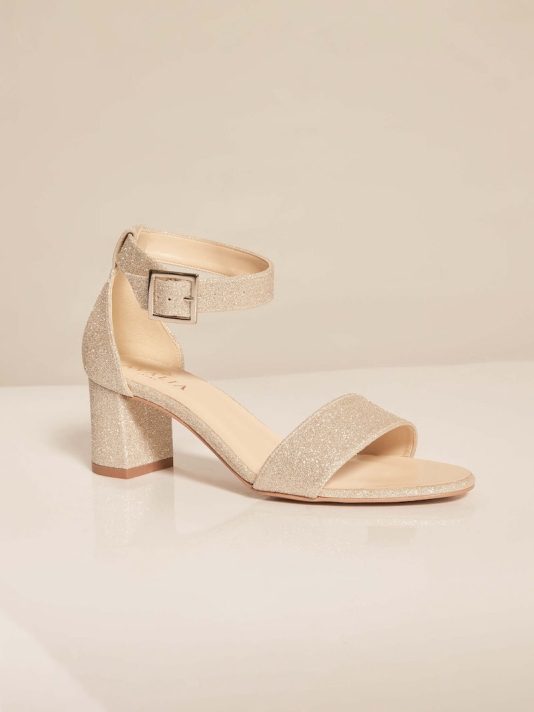 Avalia Carrie Bruidsschoenen Glitter main product photo