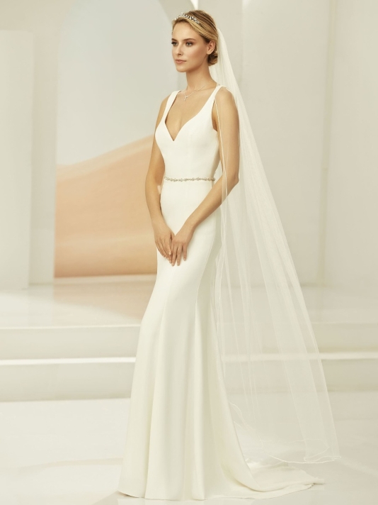 Bianco Evento S402 Sluier - 170 cm main product photo
