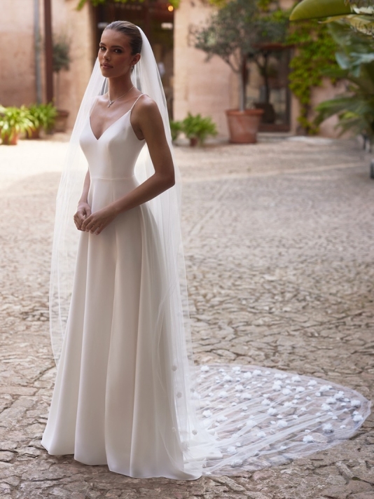Bianco Evento S517 Sluier - 300 cm main product photo