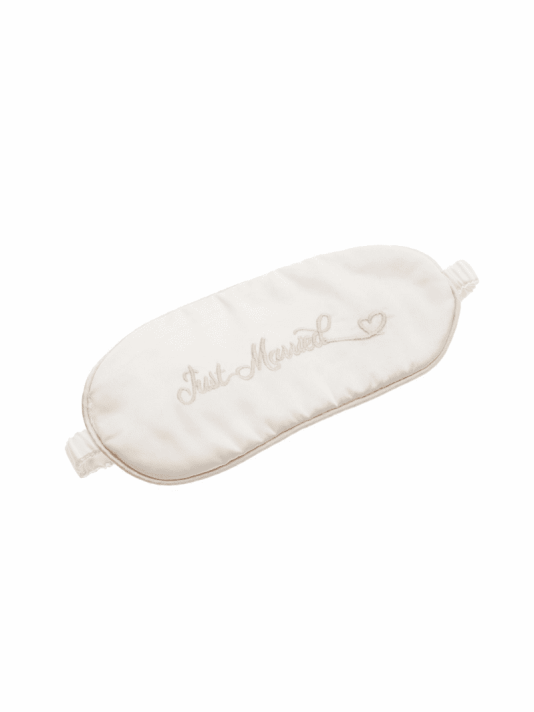 Poirier BN-12 Just Married Slaapmasker Satijn main product photo