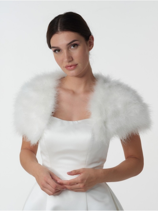 Poirier BOL-07 Marabou Bolero main product photo