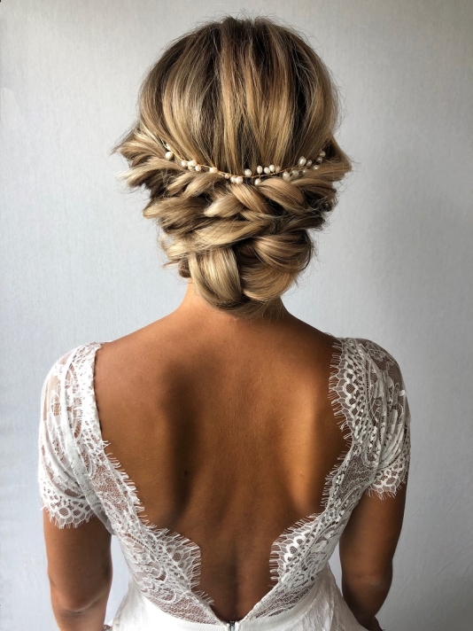 Sally Jane Bridal Dinja Haarstreng zilver main product photo