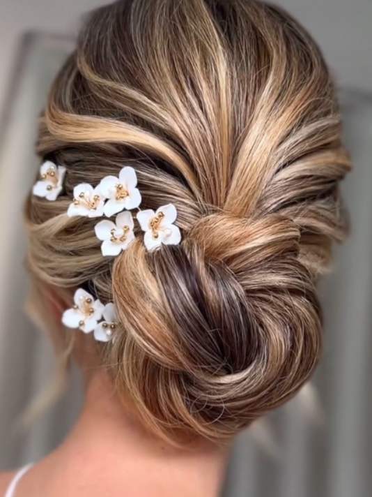 Sally Jane Bridal Fay Haarspelden Goud main product photo