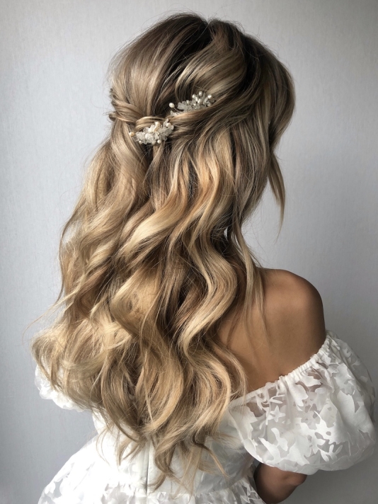 Sally Jane Bridal Ilse Haarspelden Zilver main product photo