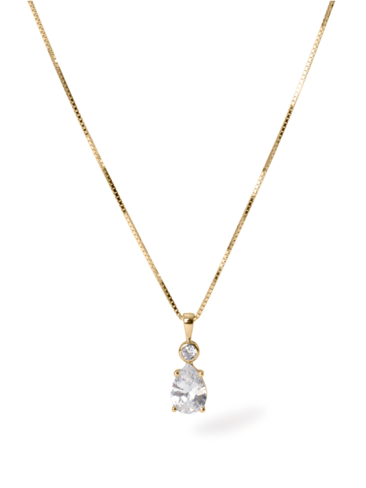Abrazi Soraya Ketting Goud 42cm main product photo