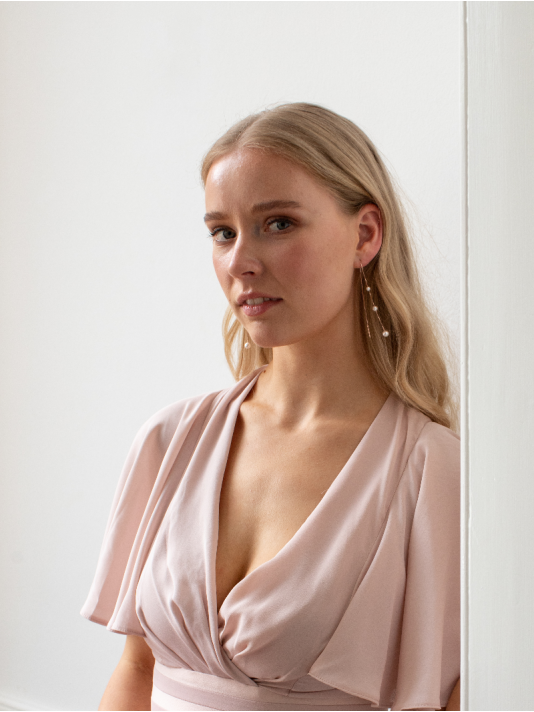 Abrazi Maren Oorbellen Rose main product photo