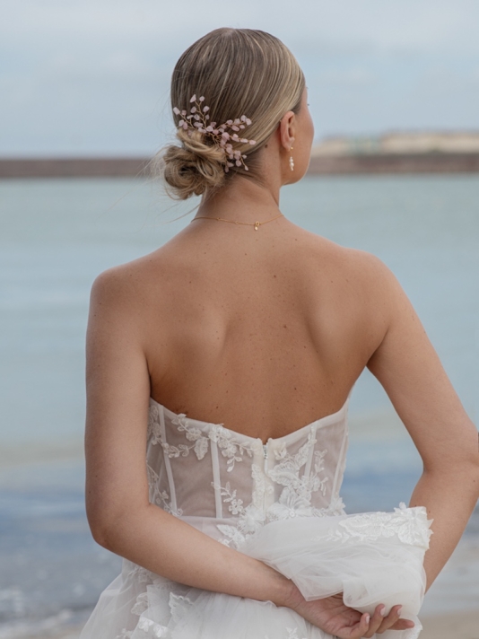 Sally Jane Bridal Lotis Haarspelden Goud main product photo