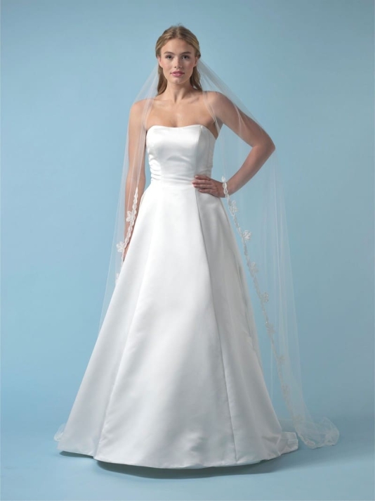 Poirier S429-280-SOFT Sluier Kanten Rand - 280 cm main product photo