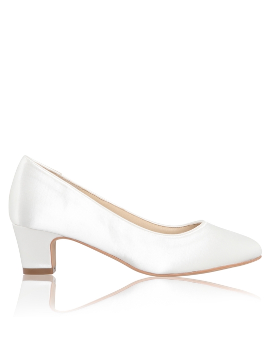 The Perfect Bridal Company Melanie Satin Bruidsschoenen main product photo