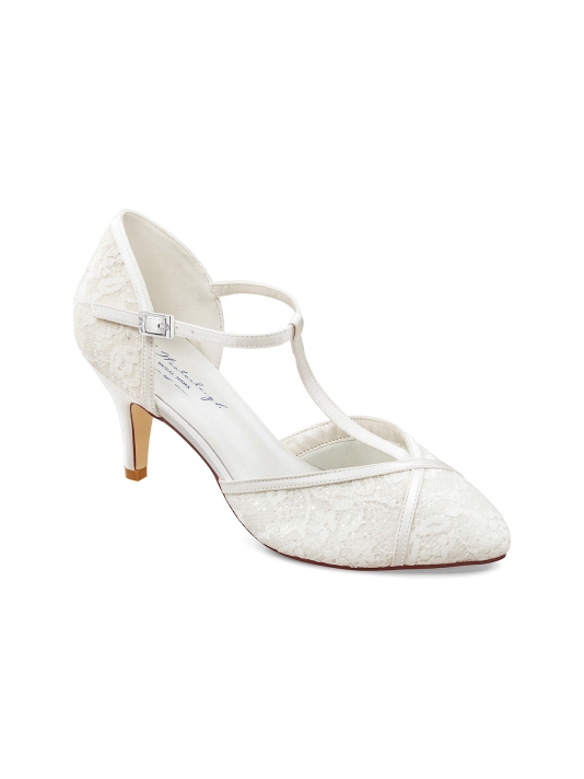 G. Westerleigh Zara Ivory Bruidsschoenen main product photo