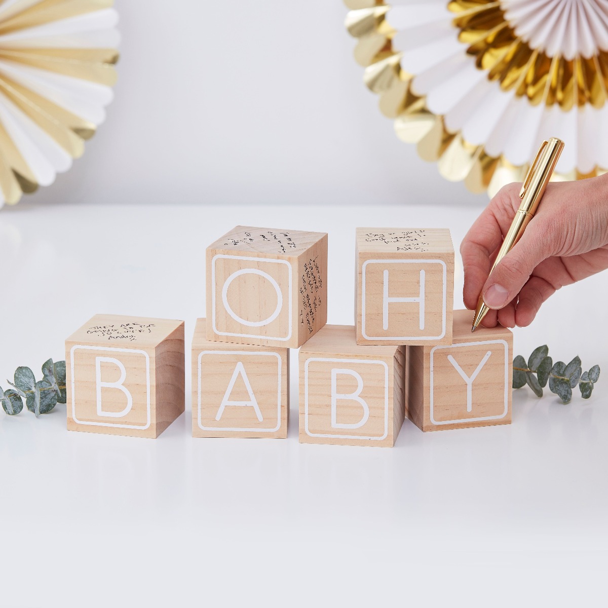 Ginger Ray OB-124 Oh Baby Houten Blokken