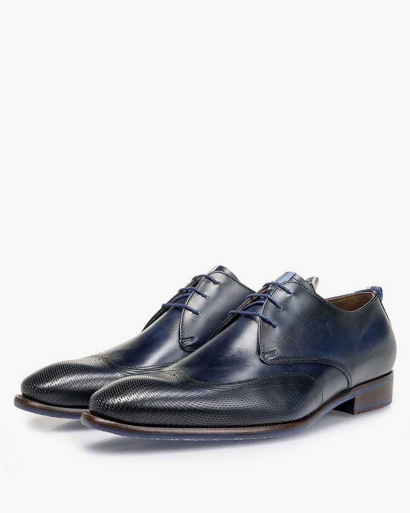 Floris van Bommel 18082 01 Blue | Maat 44 ⅔