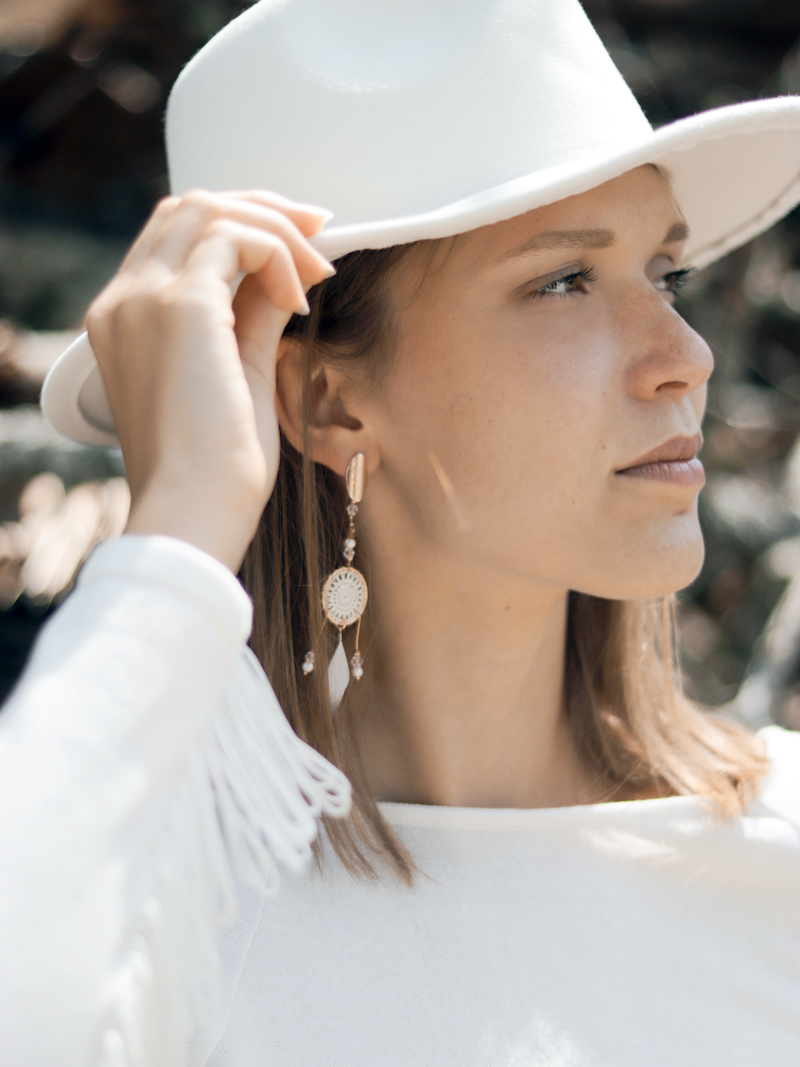 Forever Eva O205 Dromenvanger Oorbel