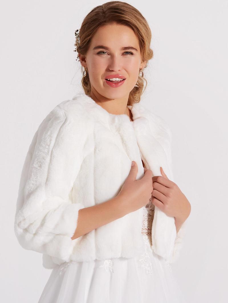 LILLY 09 3186 CR Bolero Kunstbont | Maat M