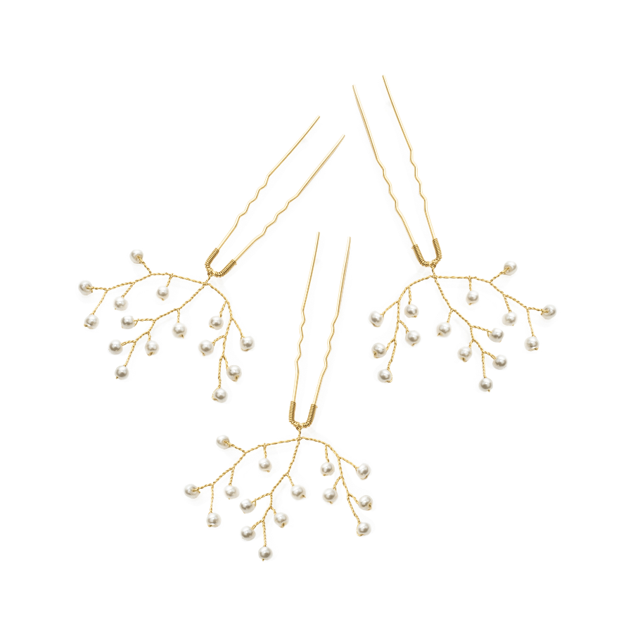 Abrazi Haarspelden Emma Goud