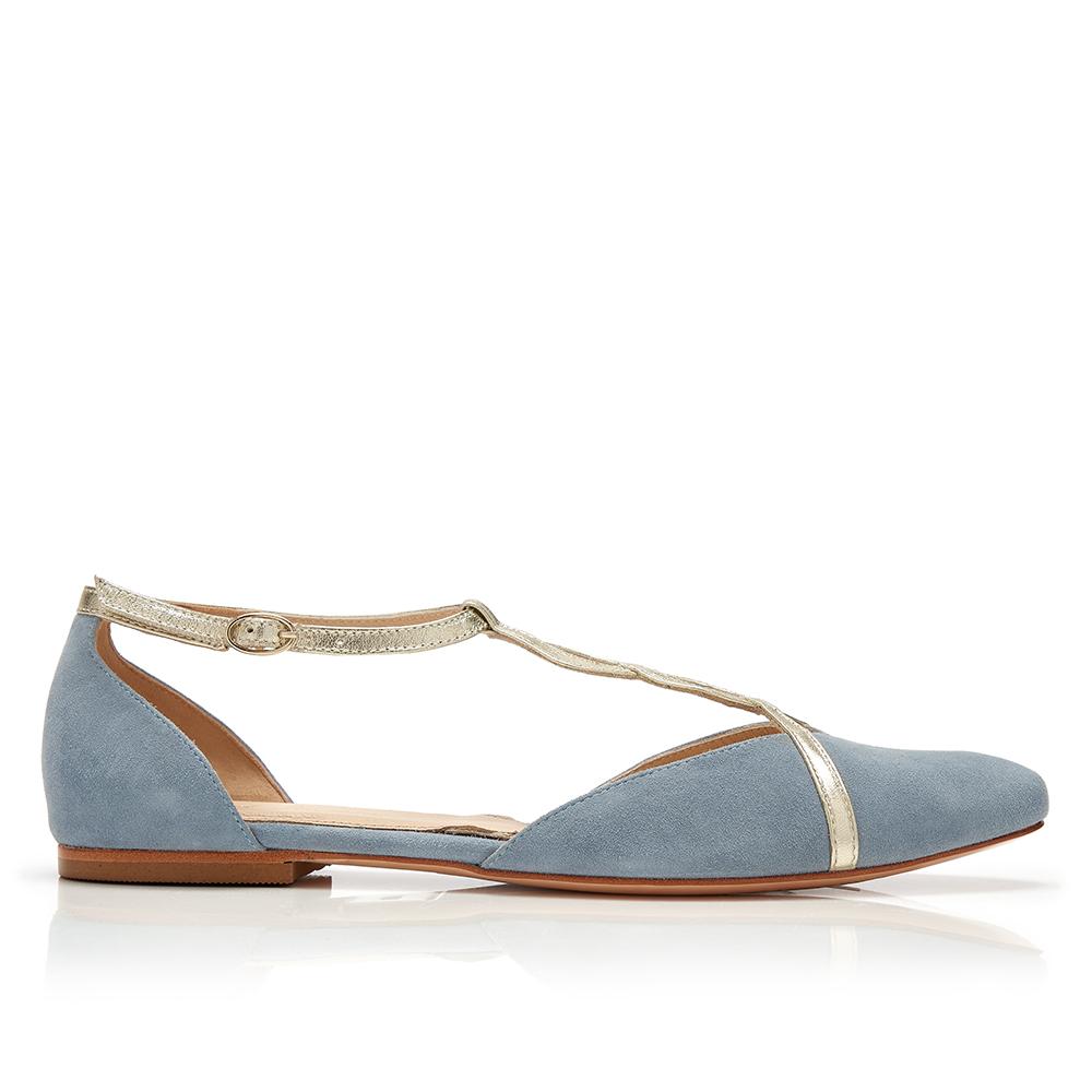 Rachel Simpson Bronte Bruidsschoenen Blauw | Maat 36
